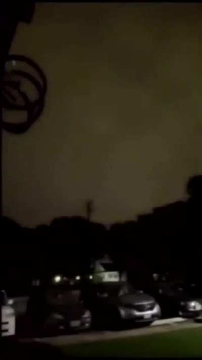 Truenos anoche en zona Sur (GBA)
