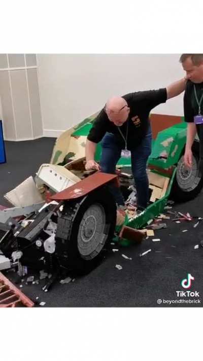 Photo Inside a lego car