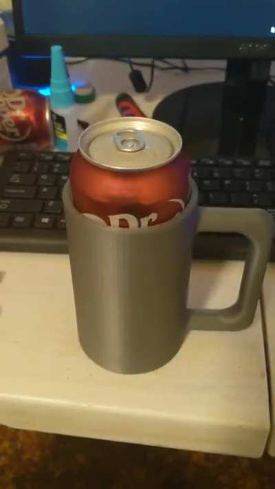 Mmmmmmmmmmmm my 3d print finally worked.