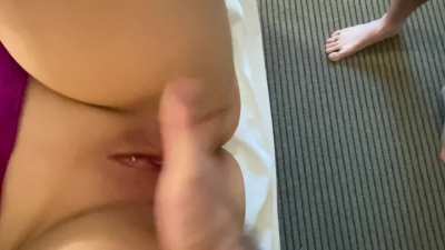 (OC) hard fucking and fingering leads to squirting - from our fan gangbang (redgifs for sound)
