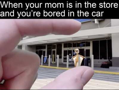 Gotta pass the time somehow