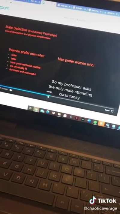 What do men prefer...