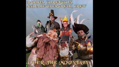 "Over The Mountain", but the entire Ubersreik Five tries to sing it