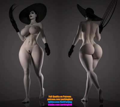 Lady Dimitrescu's Bouncy Walk!