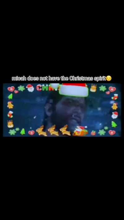 Why&rsquo;d doesn&rsquo;t michelly belly have Christmas spirit? Is he Scrooge? (As in humbug?)
