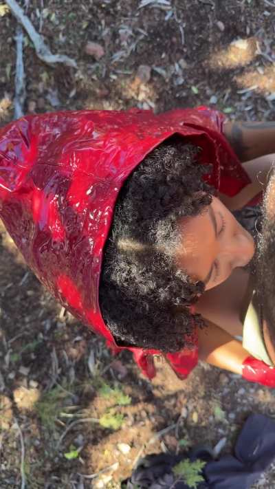 Red riding hood throat