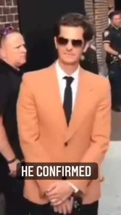 He Confirmed