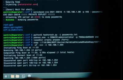 Hollywood's master hacker (scene from "The Undeclared War")