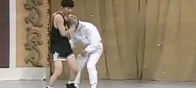 Japanese prospect showcasing his dribbling skills.