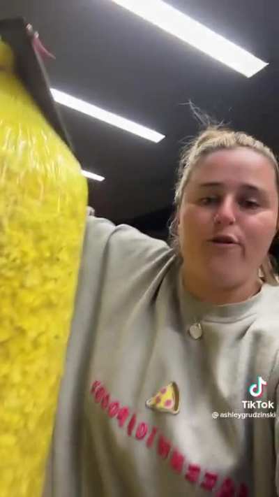 Went to a movie theater for popcorn