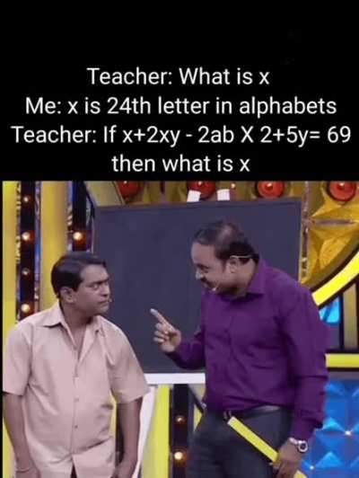 When teacher says write it on board