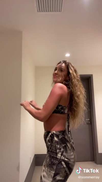 Feeling herself