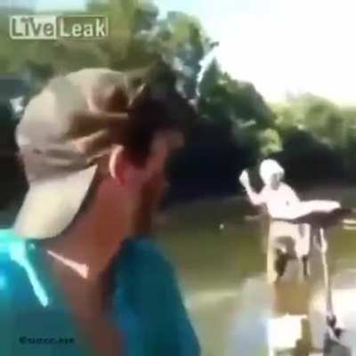 Was that a fish?