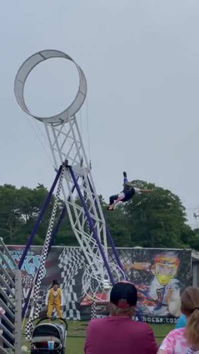 HMFT after trying to do Cirque du Soleil at the Fairground Carny