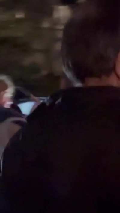 Drunk Woman yells at owner of parked car she swerved into