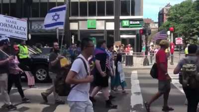 The Straight Pride parade looks about as fun as you&rsquo;d imagine. (Credit to Kelly Sullivan @ksullivannews on twitter)