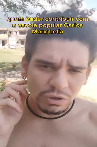 Ocupa&ccedil;&atilde;o Carlos Marighella, em Santa Catarina, oferece aulas de educa&ccedil;&atilde;o ambiental e direito para popula&ccedil;&atilde;o. Breve refor&ccedil;o escolar.