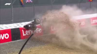 A Formula One crash but I put the &ldquo;Shika&rdquo; choir.