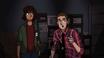 Someone made 'I want it that way' cartoon animation.