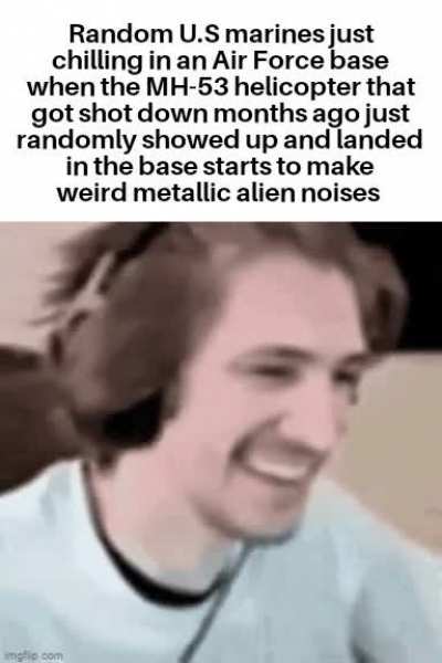 Wouldn't it be funny if it turn into a giant robot and fuckin obliterate everything?