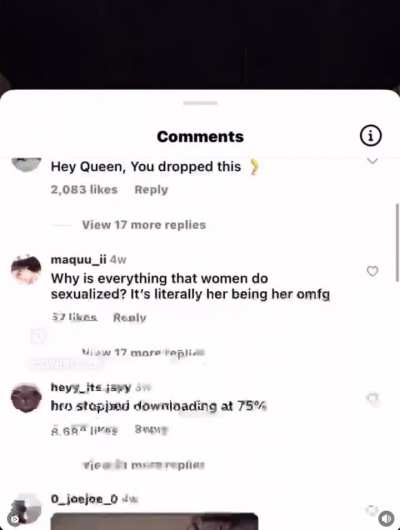 It&rsquo;s always the comment section&hellip;.