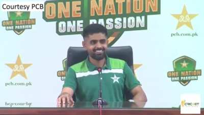 Babar's reaction on his AI songs