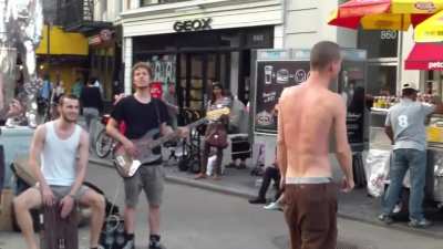 Brothers Moving "Minnie The Moocher" (some seriously talented guys)