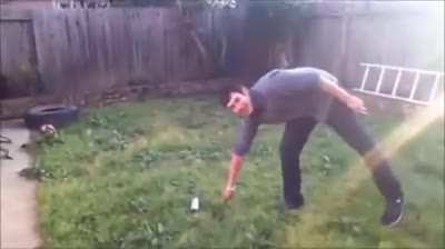 Playing with knives always ends well