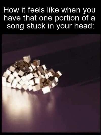 It just keeps playing on loop