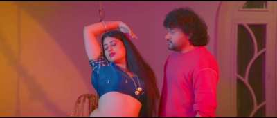 Smitha rani Chubby navel play