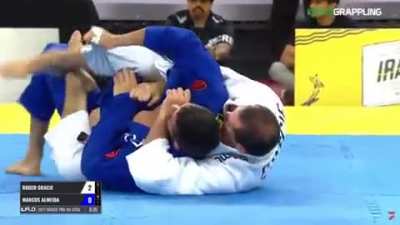 Roger Gracie comes out of retirement to sub reigning Absolute IBJJF and ADCC World Champion Marcus Almeida in just 7 minutes.