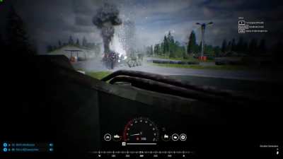 Disrespecting this Canadian LAV by flipping him like a pancake.