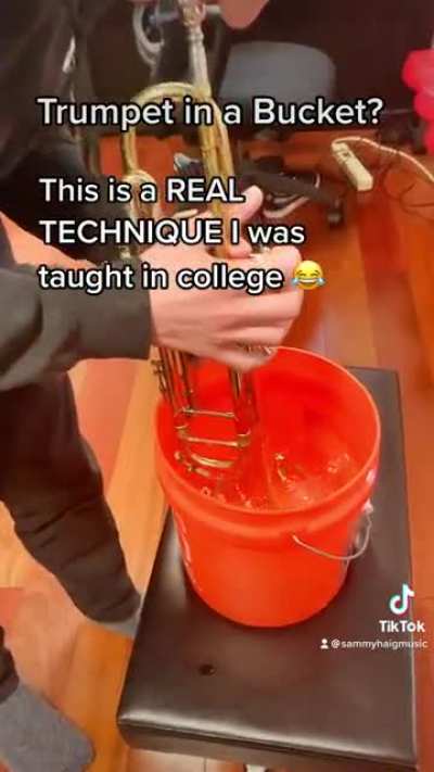 Trumpet in a Bucket &hellip;?