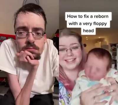 How to fix a reborn with a very floppy head