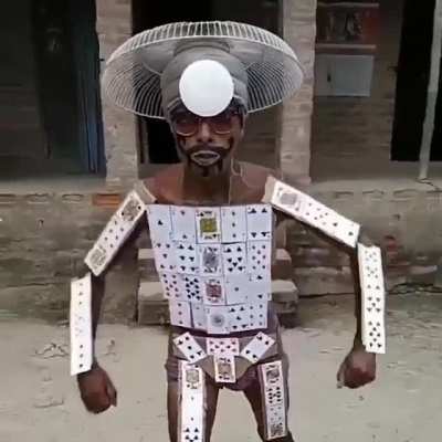 An artist born!