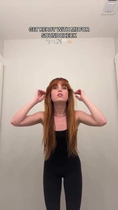 Insta reel | Get ready with me for sound check | 30/09/2024
