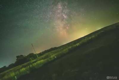 This is a stunning view of earth rotation from a static camera.