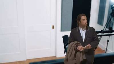 Another scene from the soon-to-be-released film "Finding Roomie" with a special guest star.