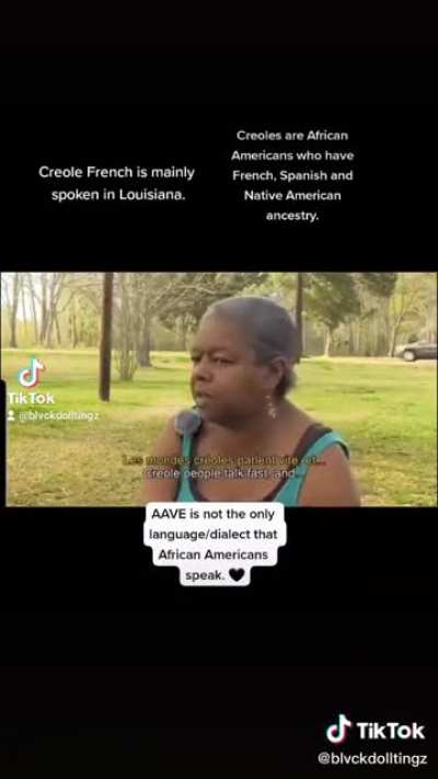 An informational video about all the languages/dialects in the African American culture❤️💗