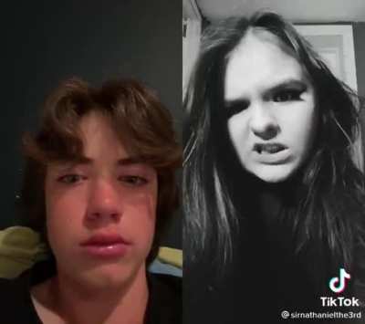 I couldn’t find the original so I had to settle for a duet. But enjoy this cringe