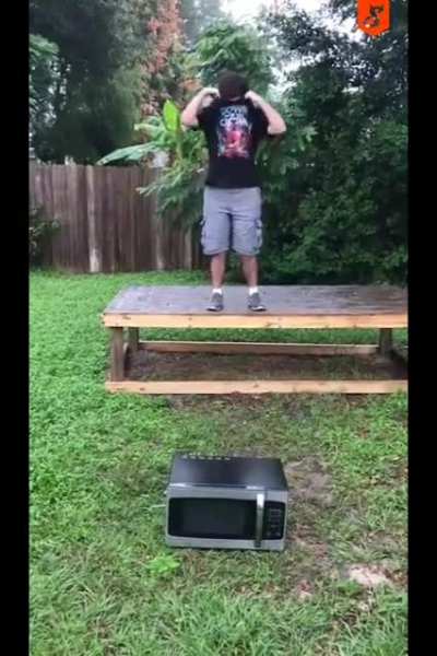 Man Vs Microwave