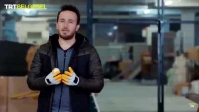 &ldquo;Yenilebilir &ccedil;&ouml;pler nasıl se&ccedil;ilmeli&rdquo; temalı TRT programı.
