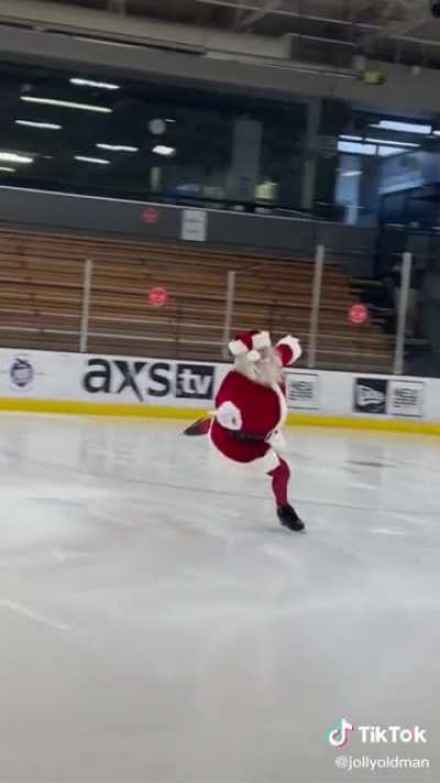 Santa&rsquo;s hidden talent