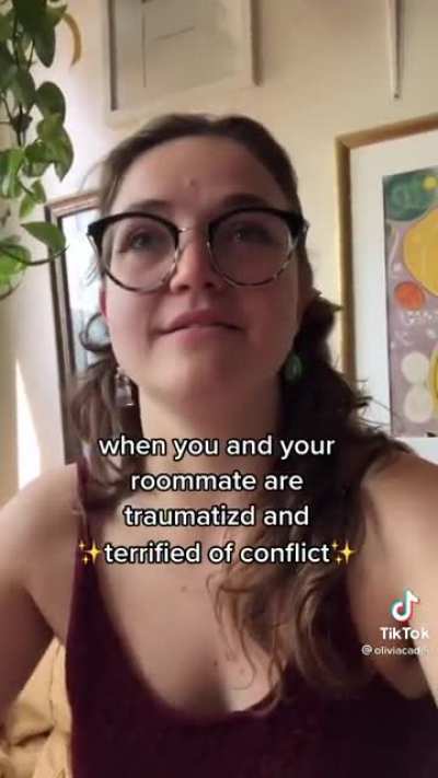 Terrified of conflict