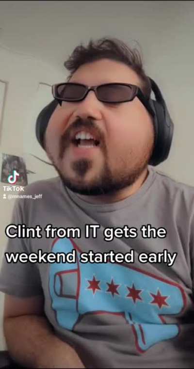 Don't bother IT on Friday afternoons