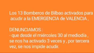 &ldquo;Es la tercera vez que se nos activa, y por tercera vez se nos impide acudir a Valencia&rdquo;