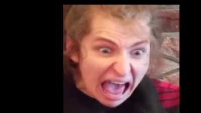 Familiar screaming face