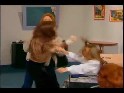 It was just an innocent kiss, don't mess with telenovela moms...