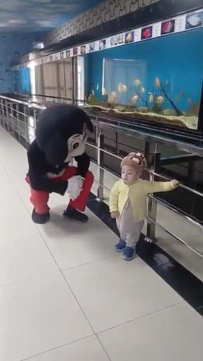 Mickey is scary