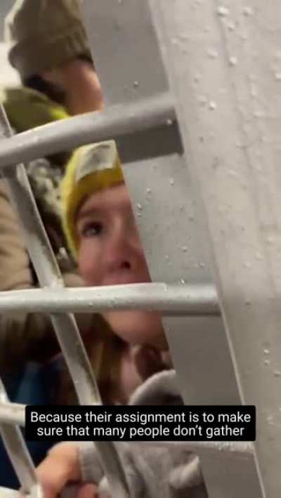Daughter asks her Russian mother why she is behind bars - Eng subs